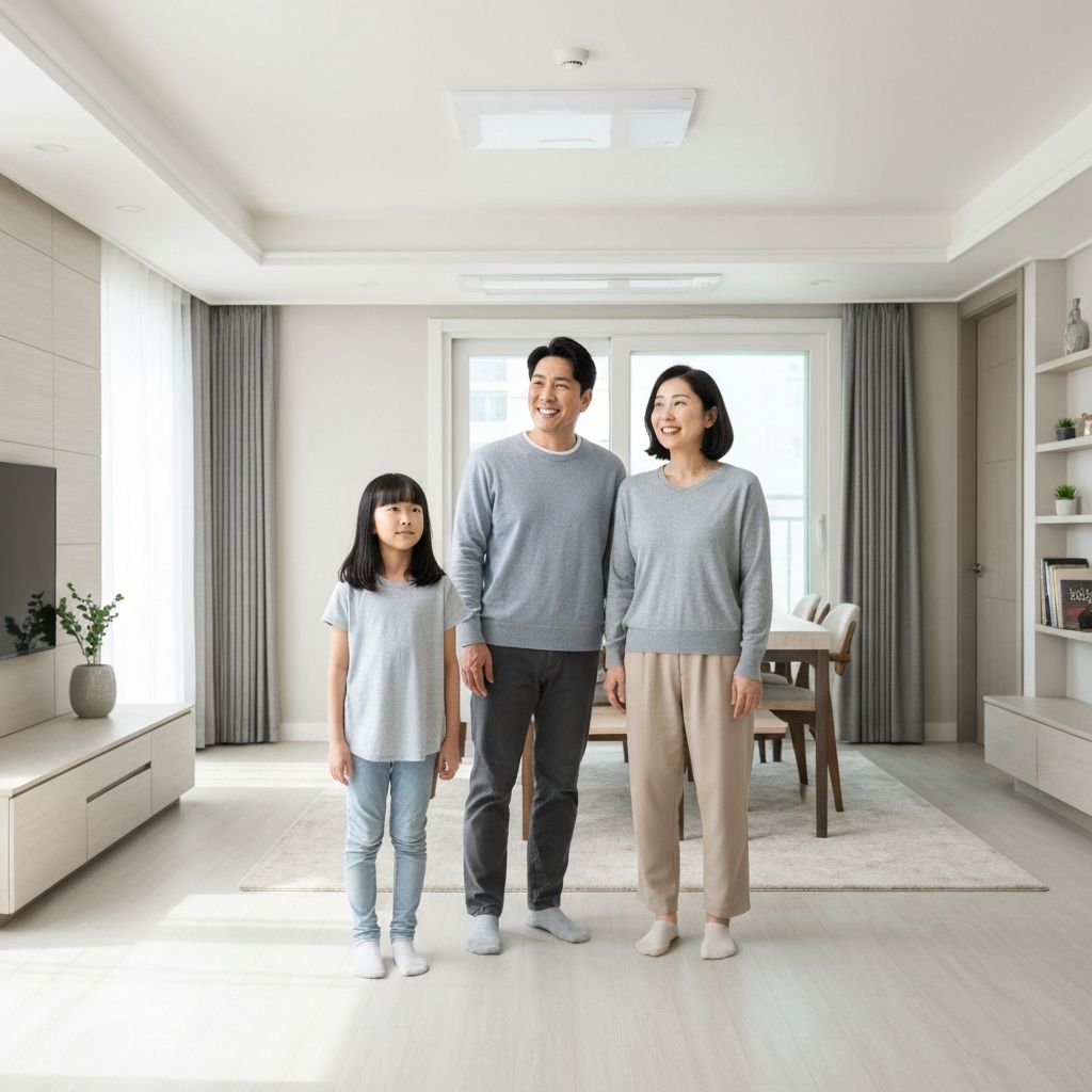 국민홈자원 수거 후 깔끔해진 집