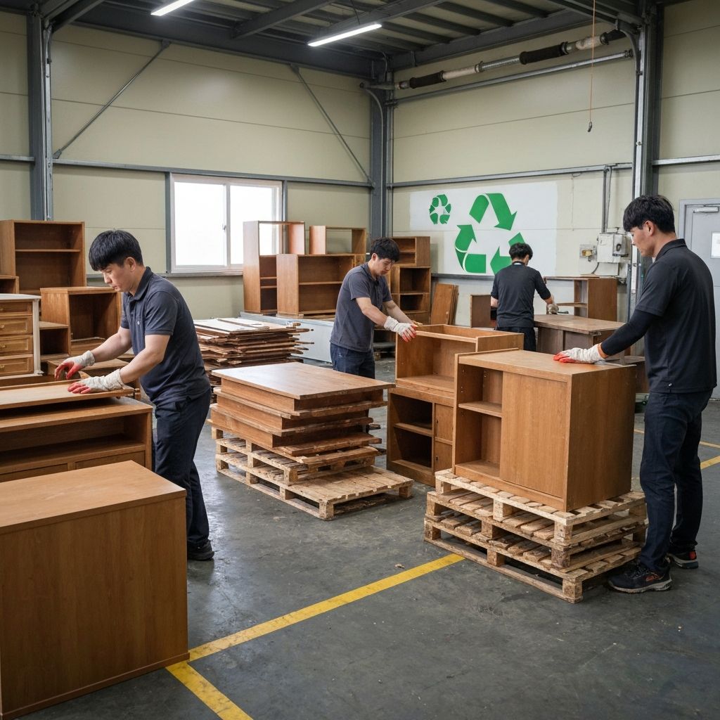 친환경 재활용 처리